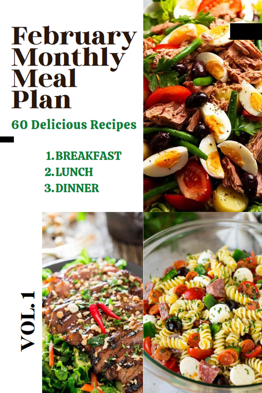 Download February Monthly Meal Plan